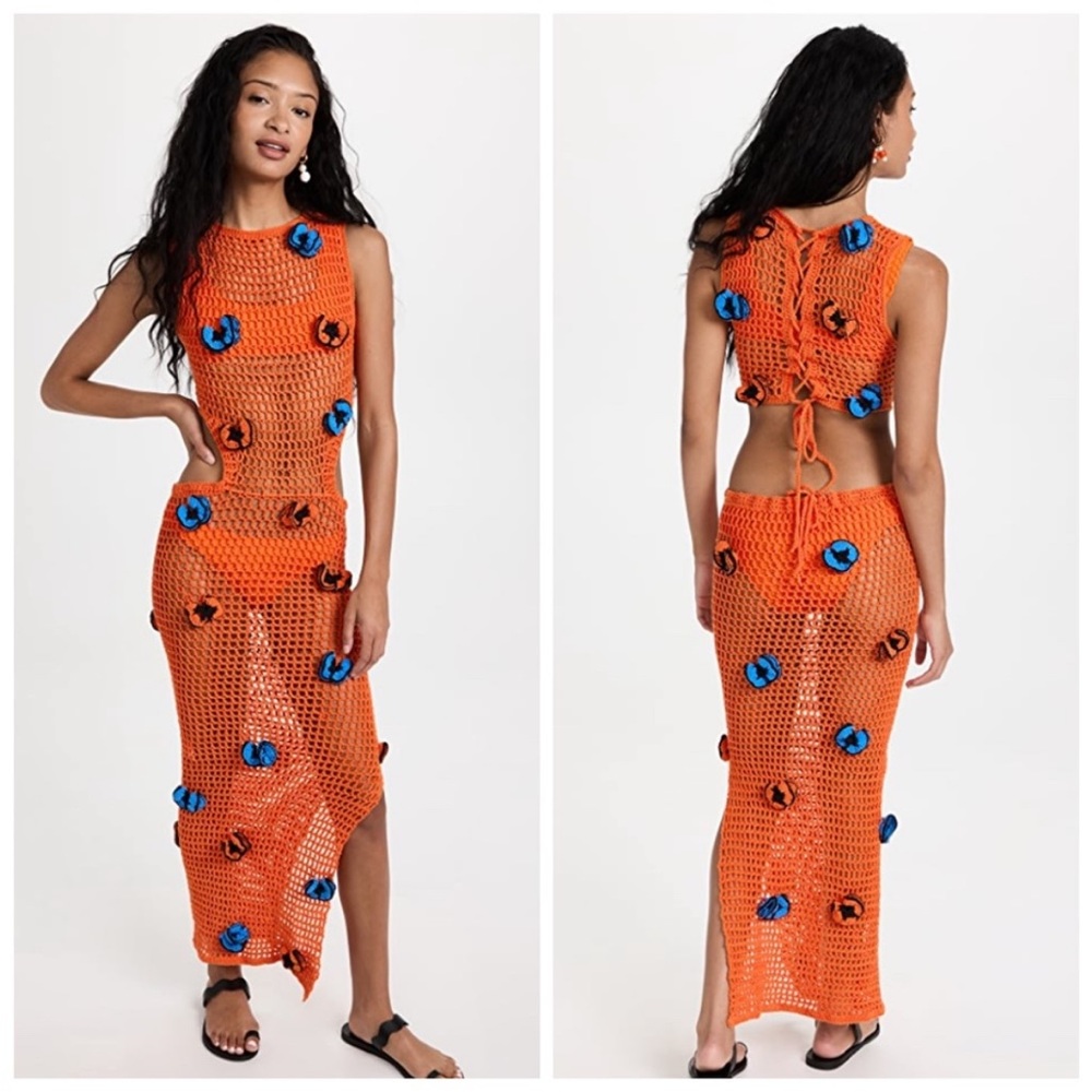 Elexiay Vanessa Crochet Dress